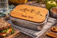 Lunchbox 1200ml aus 316 Edelstahl personalisiert mit...