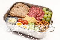 Lunchbox 1200ml aus 316 Edelstahl personalisiert für...