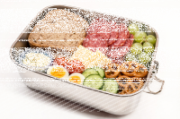 Lunchbox 1200ml aus 316 Edelstahl personalisiertfür Opa