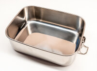 Lunchbox 1200ml aus 316 Edelstahl personalisiert mit Katzen