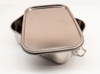 Lunchbox 1200ml aus 316 Edelstahl personalisiert mit Katzenmotiv