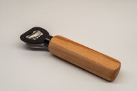Flaschenöffner mit Buchenholzgriff personalisiert zum Hochzeitstag