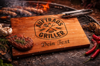 Personalisiertes Schneidebrett aus Kirsche geölt...