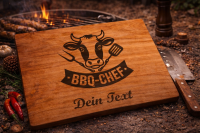 Personalisiertes Schneidebrett aus Kirsche für den...