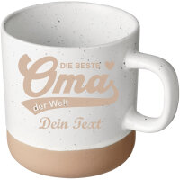 Personalisierte Tasse mit Wunschtext für Oma