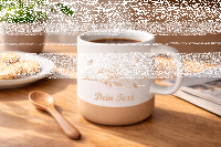 Personalisierte Tasse mit Wunschtext und Katzen