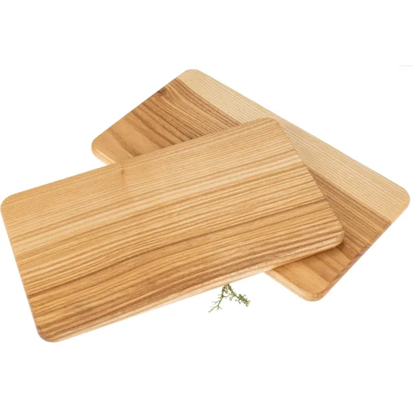 Personalisiertes Frühstücksbrettchen aus Esche geölt