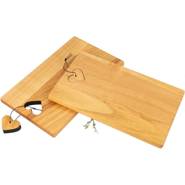 Personalisiertes Schneidebrett aus geölter Kirsche